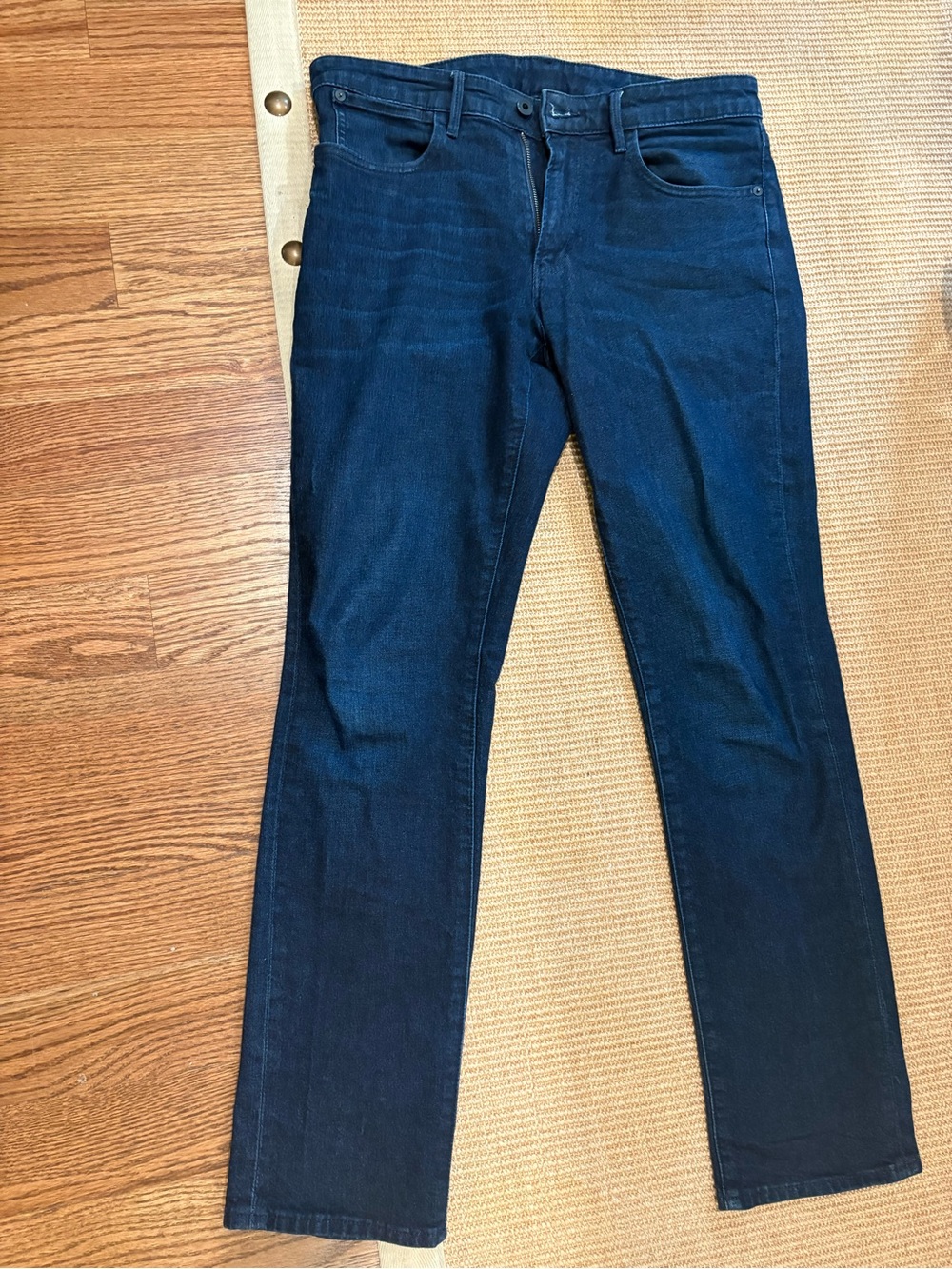 Bonobos Slim Straight Jeans in Deep Indigo
